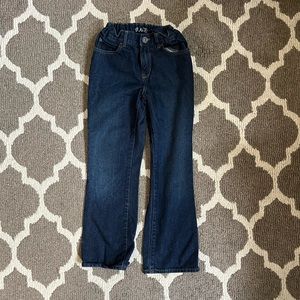 Children’s Place Boot Cut Jeans, Size 10, Dark Denim, like new !